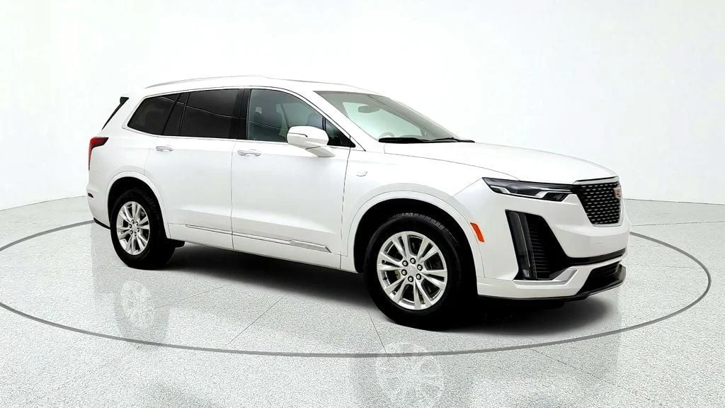 Used 2024 Midnight Sky Metallic Cadillac Luxury FWD w/ UltraView Panoramic Roof image 3