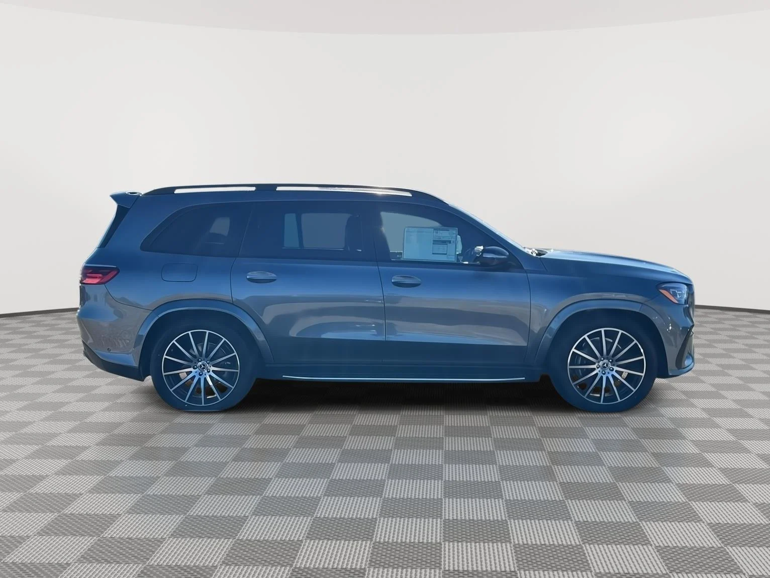 New 2026 Selenite Grey Metallic Mercedes-Benz GLS 580 image 2
