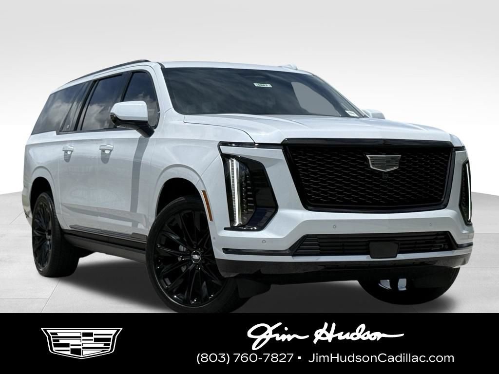 New 2026 Vibrant White Tricoat Cadillac Platinum Sport image 1