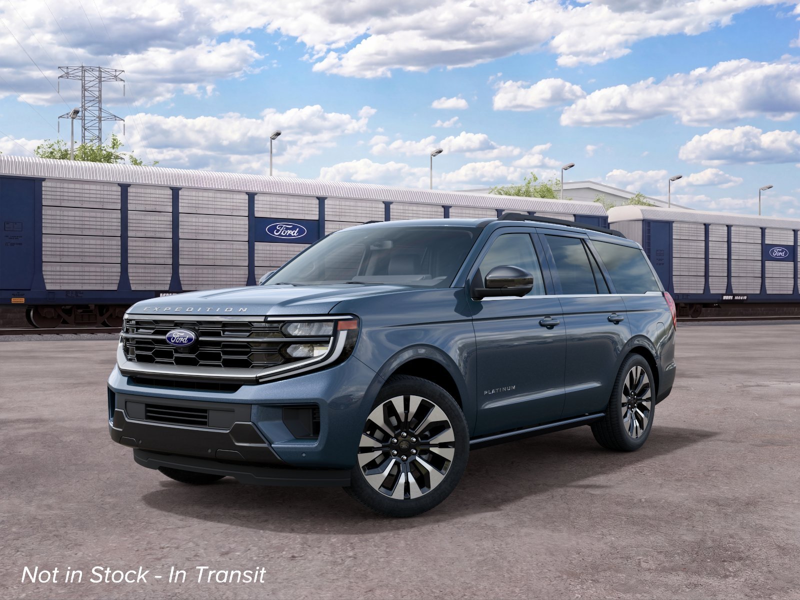 New 2027 Nocturnal Blue Metallic Ford Platinum image 2