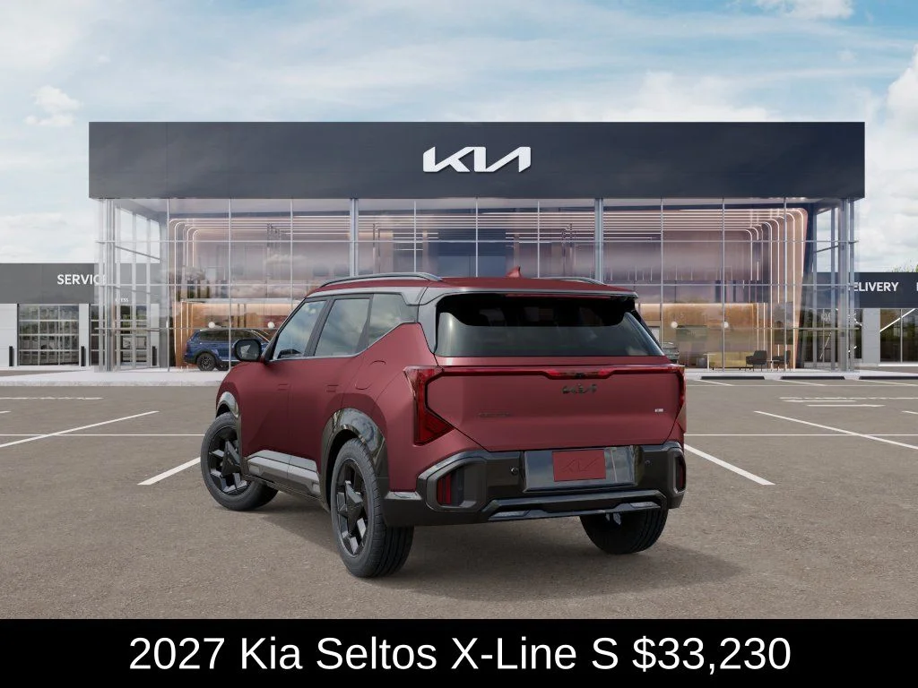 New 2027 Magma Red Matte Kia X-Line S image 6