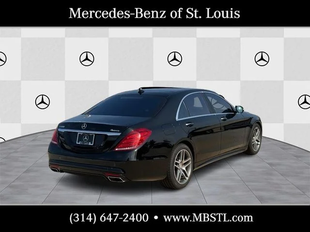 Used 2016 Black Mercedes-Benz S 550 image 3