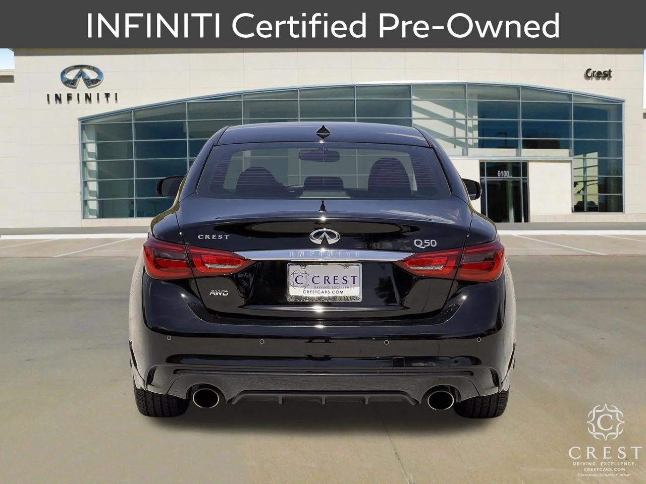 Certified Used 2023 Black Obsidian INFINITI LUXE image 5