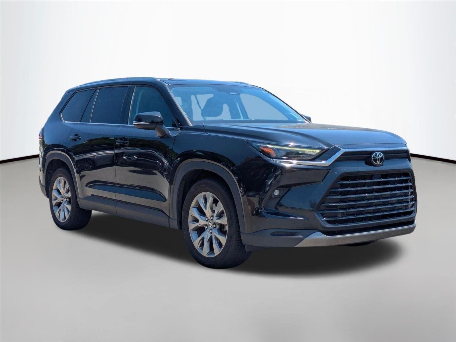 Used 2024 Midnight Black Metallic Toyota Limited image 3