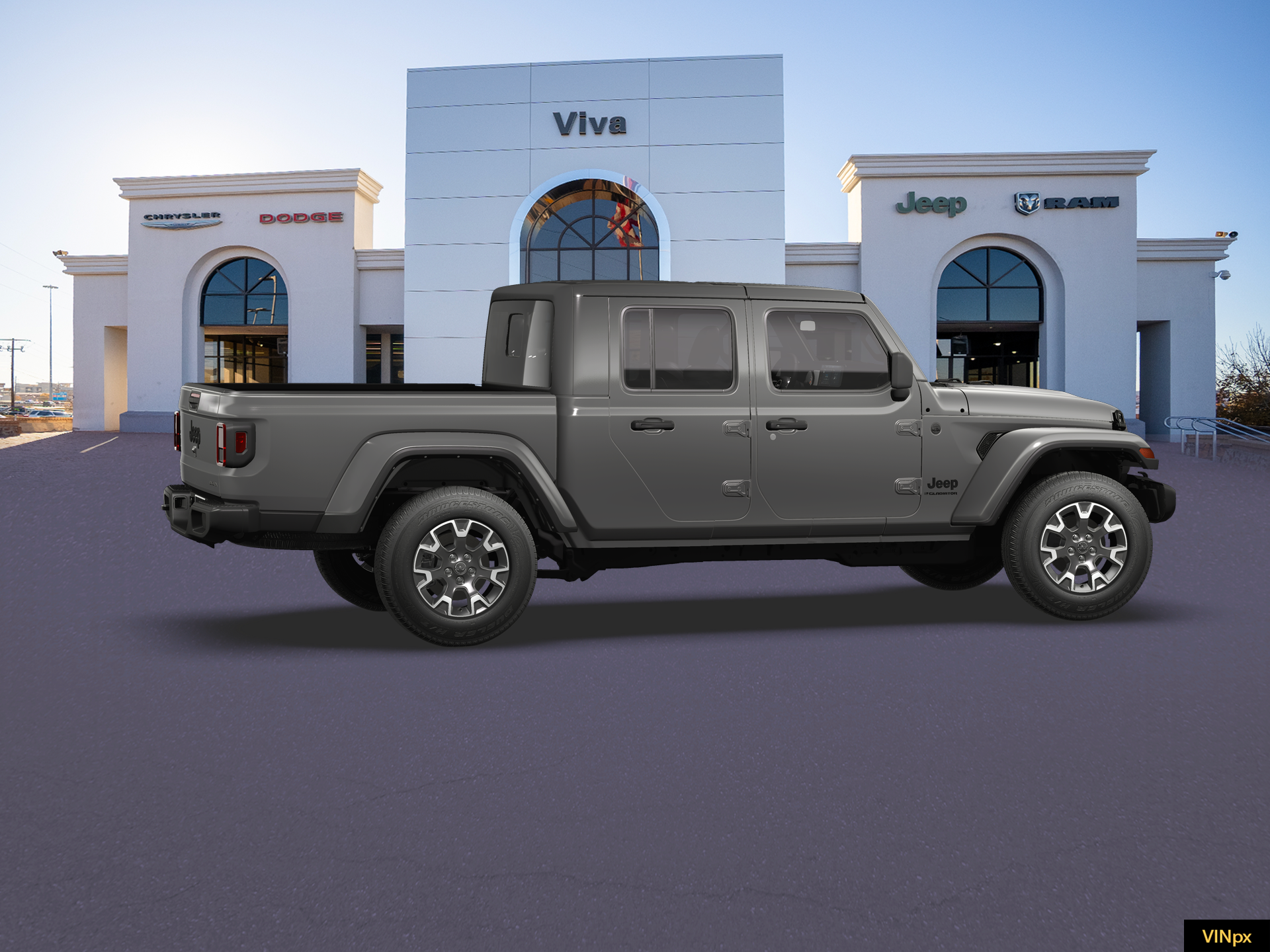 New 2026 Granite Crystal Metallic Clear-Coat Exterior Paint Jeep Sahara image 15