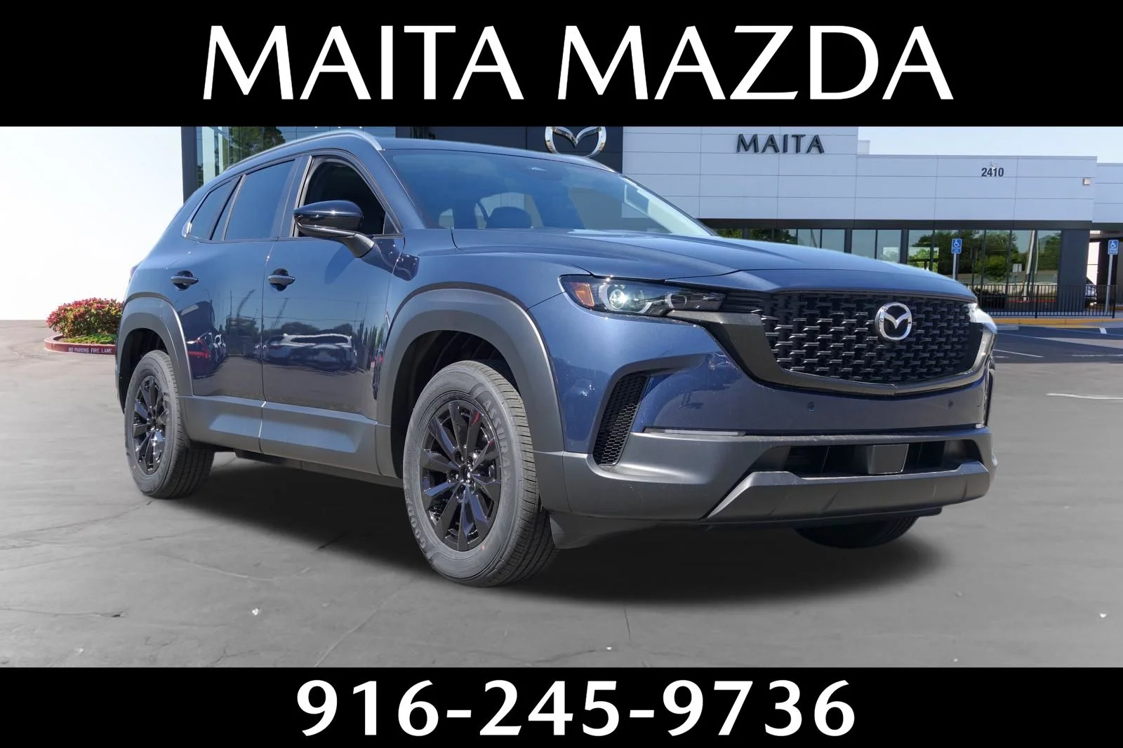 New 2026 Ingot Blue Metallic Mazda Preferred image 1