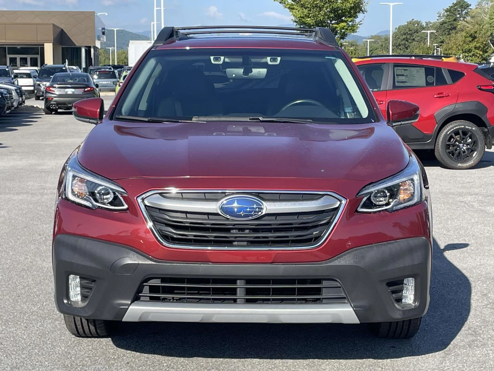 Used 2022 Crimson Red Pearl Subaru Limited image 23