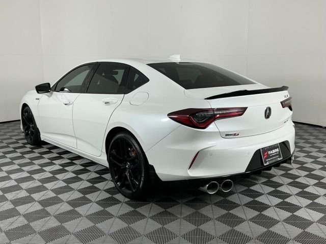 Certified Used 2025 Platinum White Pearl Acura TYPE S image 4