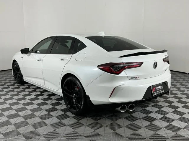 Certified Used 2025 Platinum White Pearl Acura Type S image 4