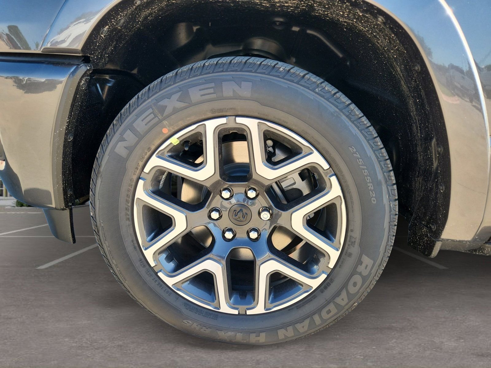New 2026 Granite Crystal Metallic Clear-Coat Exterior Paint RAM Laramie image 10