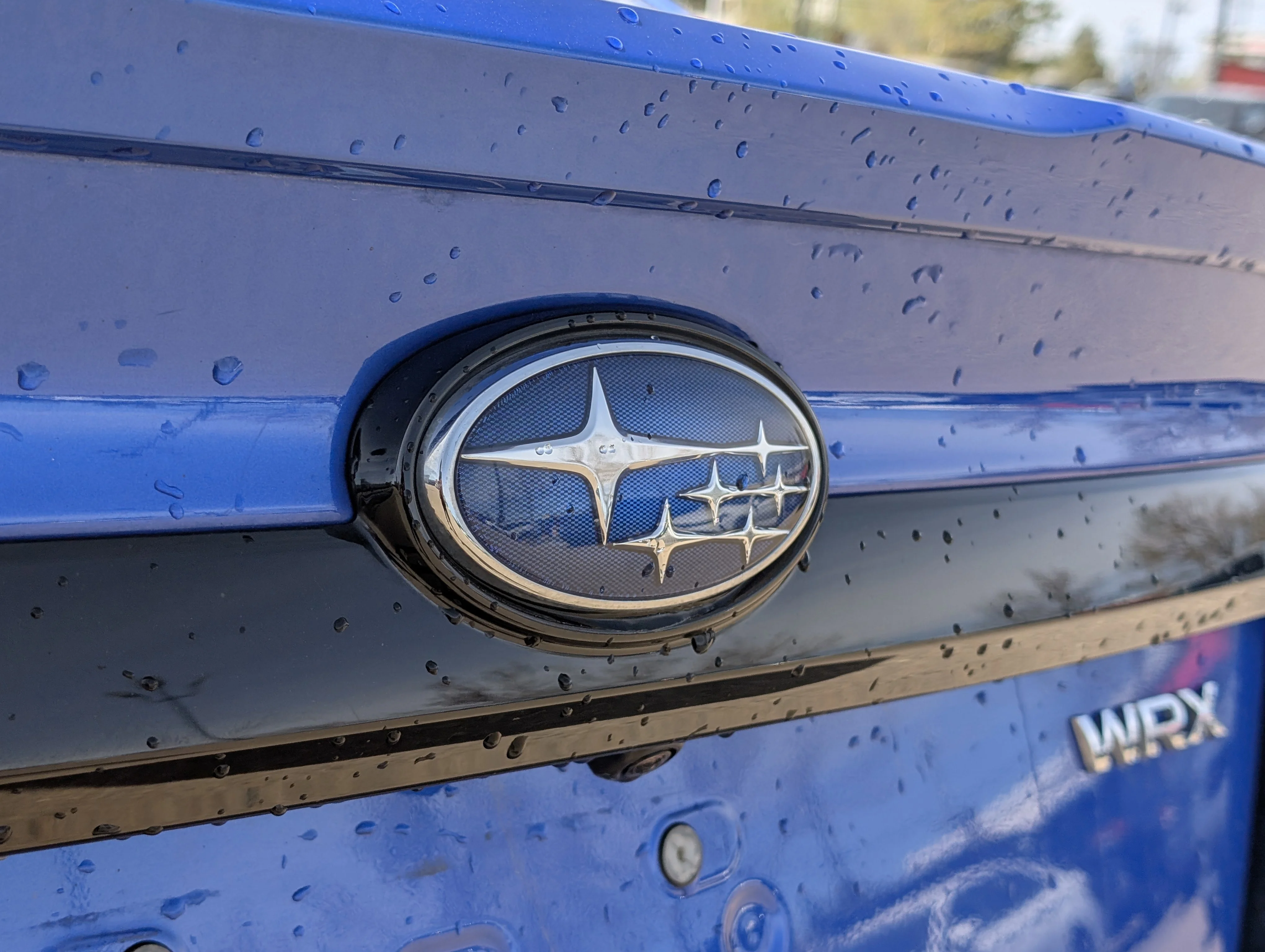 Used 2023 WR Blue Pearl Subaru Sport-tech image 16