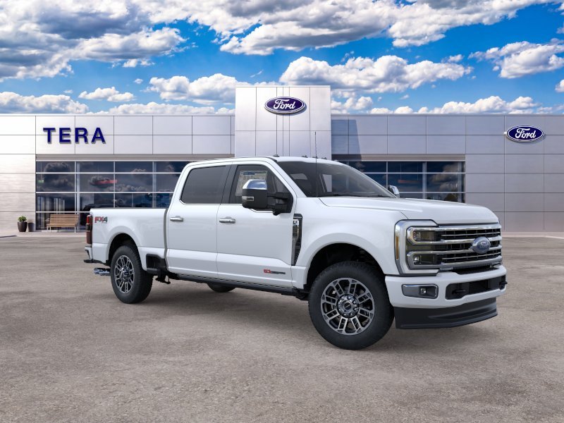 New 2026 Star White Metallic Tri-Coat Ford F-250® Platinum® image 51