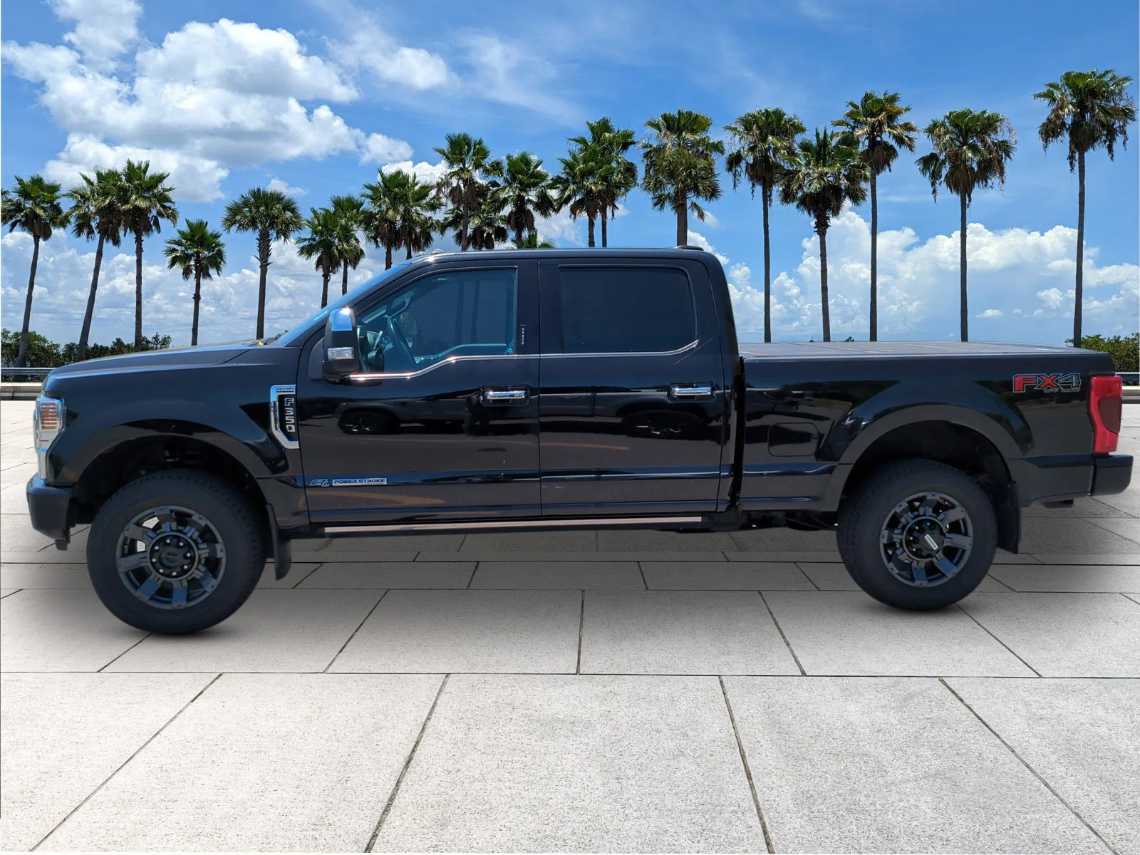Used 2021 Agate Black Metallic Ford Platinum image 3