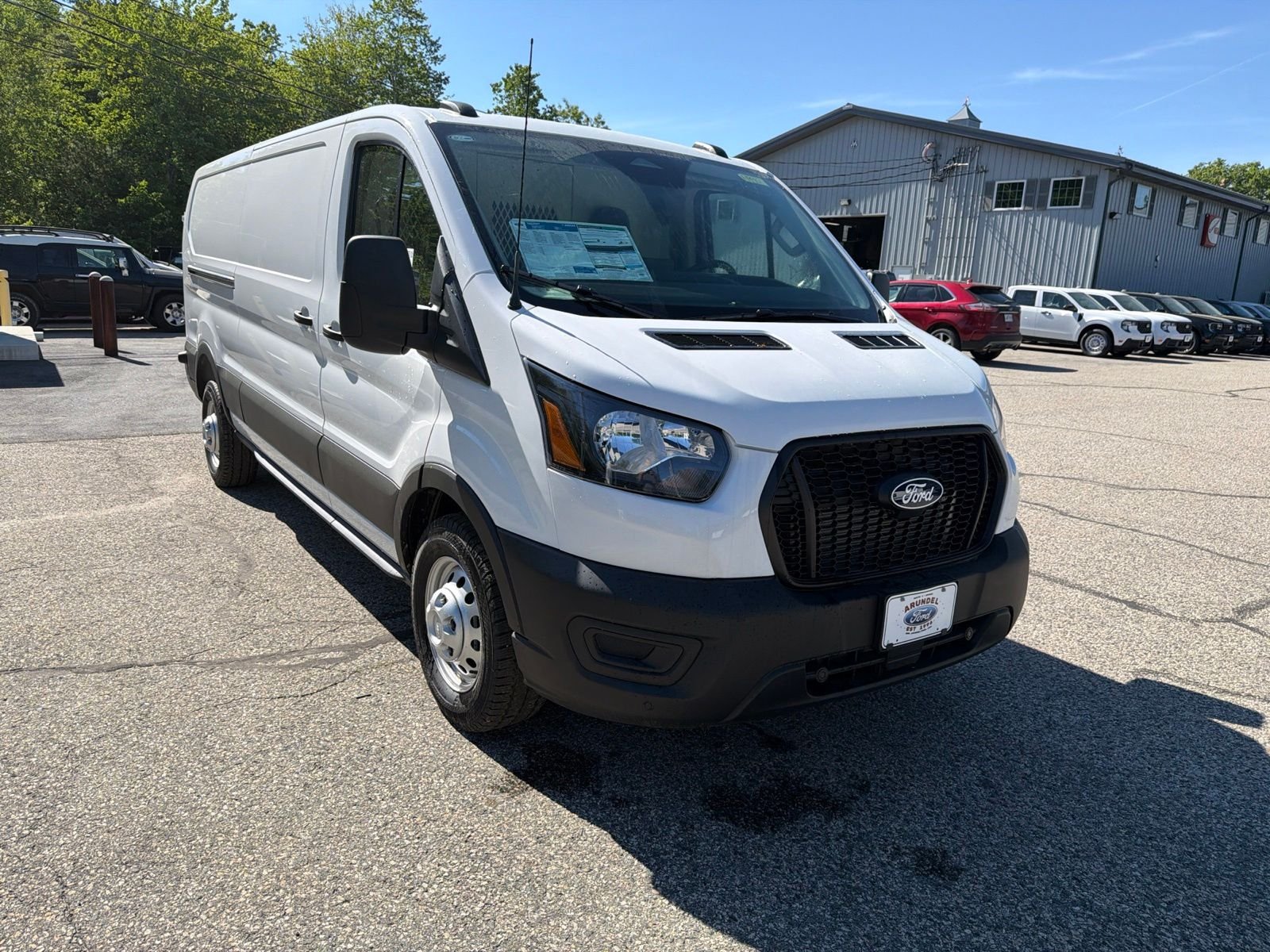 New 2026 Oxford White Ford Cargo Van image 1