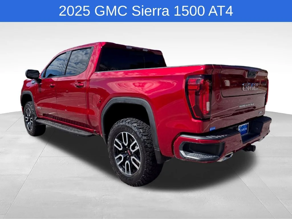 Used 2025 Volcanic Red Tintcoat GMC AT4 image 6