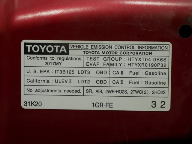 Used 2017 Barcelona Red Metallic Toyota TRD Pro image 32