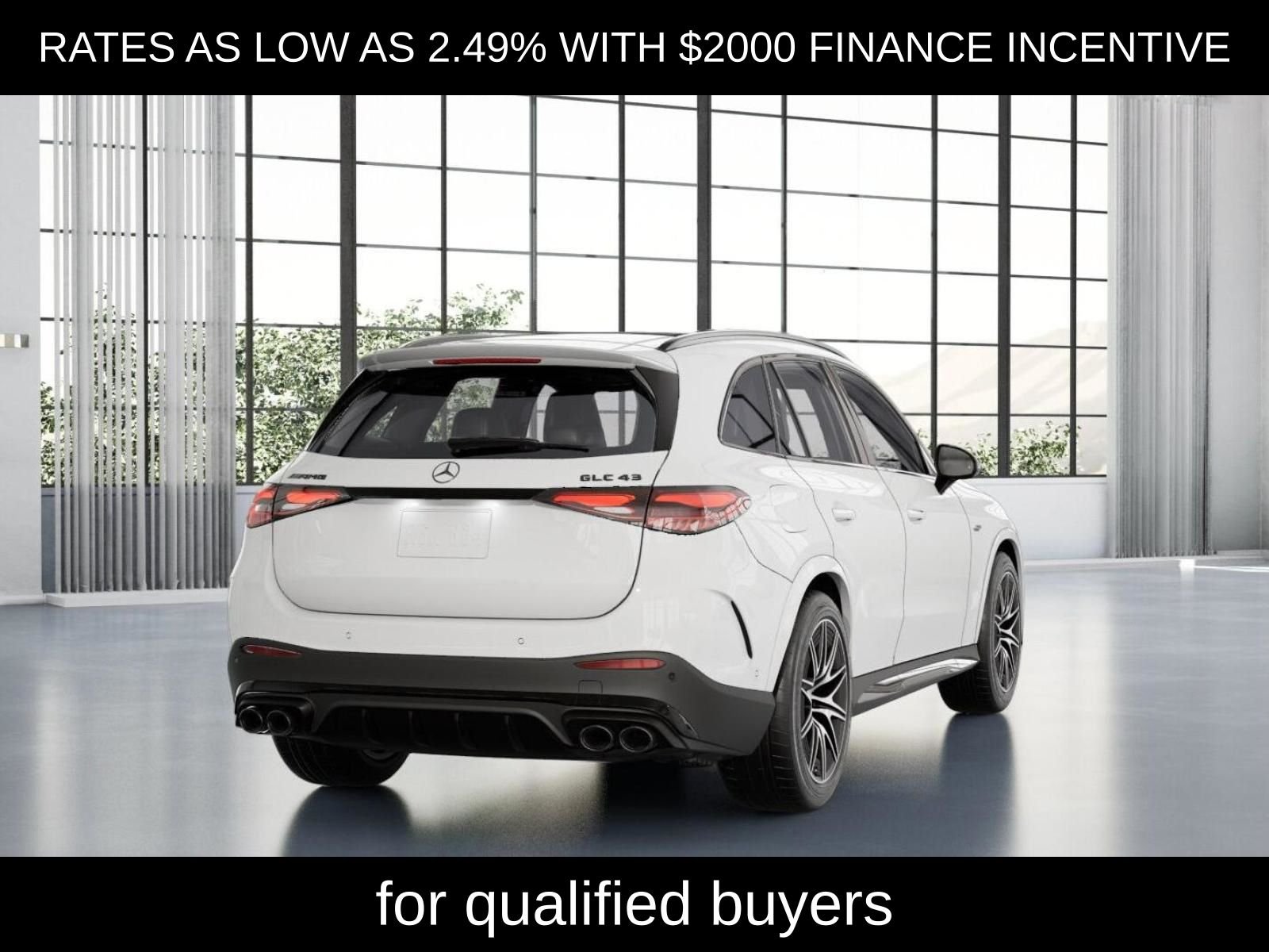 New 2026 Polar White Mercedes-Benz GLC 43 AMG® image 23