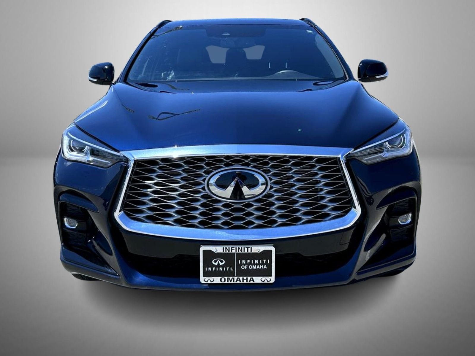Certified Used 2023 Blue INFINITI LUXE image 2
