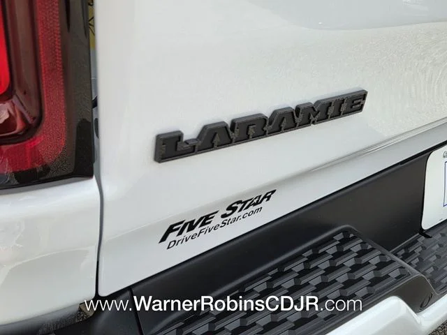 New 2026 Bright White Clear-Coat Exterior Paint RAM Laramie image 10