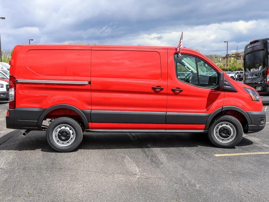 New 2026 Race Red Ford Cargo Van image 8