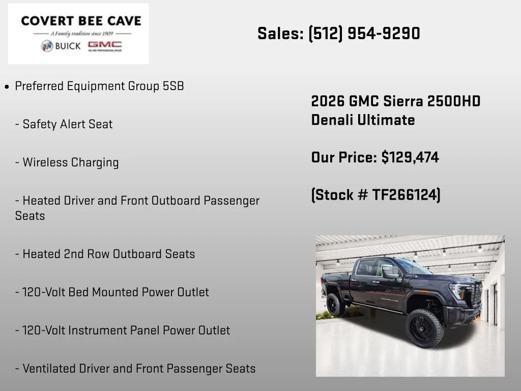 2026 GMC Sierra 2500HD Denali Ultimate - Photo 18