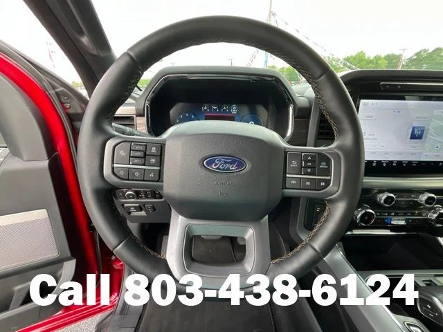 Used 2025 Rapid Red Metallic Tinted Clearcoat Ford Lariat image 18