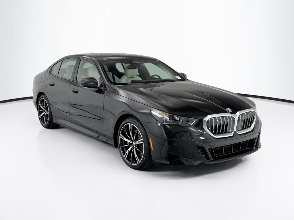 New 2027 Black Sapphire Metallic BMW 530i image 3