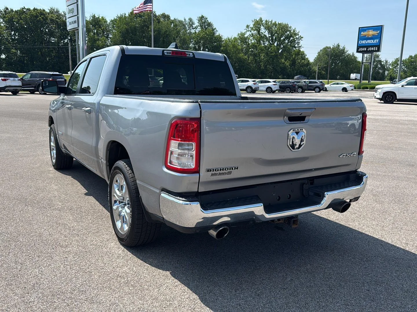 Used 2022 Billet Silver Metallic Clearcoat Ram Big Horn image 14