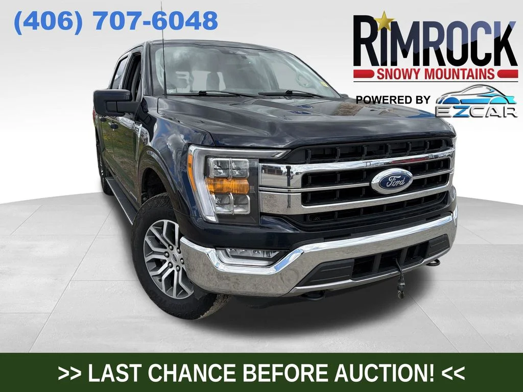 Used 2022 Gray Ford Lariat image 1
