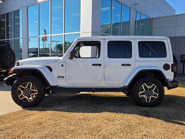 New 2026 Bright White Clear-Coat Exterior Paint Jeep Sahara image 5