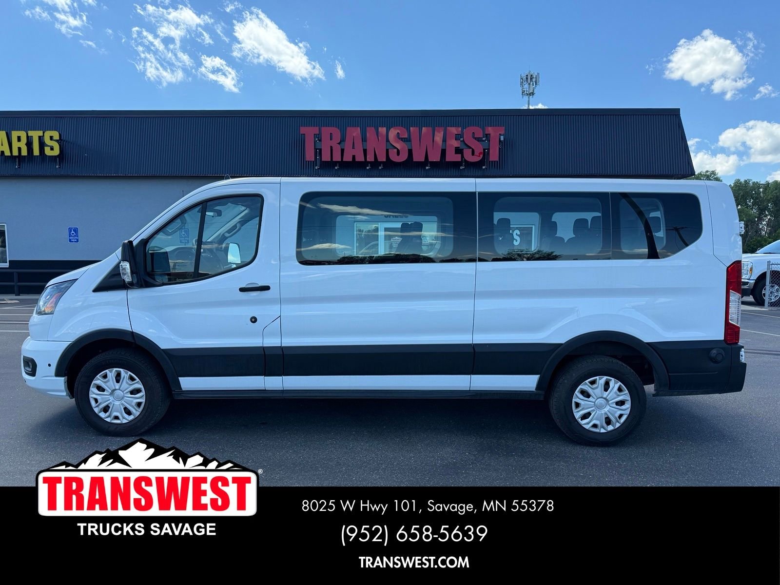 Used 2024 Ford Transit Passenger Van XLT with VIN 1FBAX2Y87RKA42158 for sale in Minneapolis, Minnesota