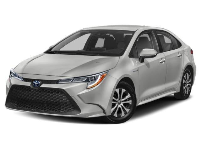Used 2020 Super White Toyota Hybrid LE image 1
