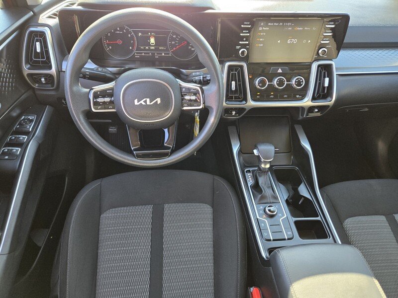 Used 2022 Passion Red Tintcoat KIA LX AWD image 12