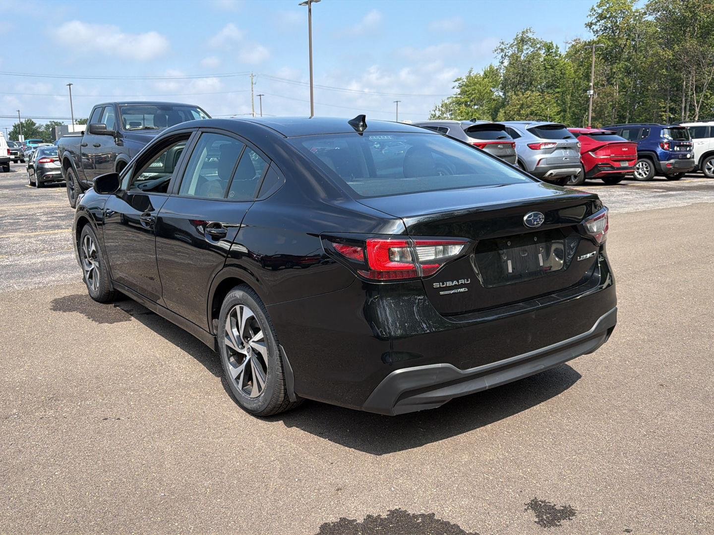 Used 2024 Crystal Black Silica Subaru Premium image 9