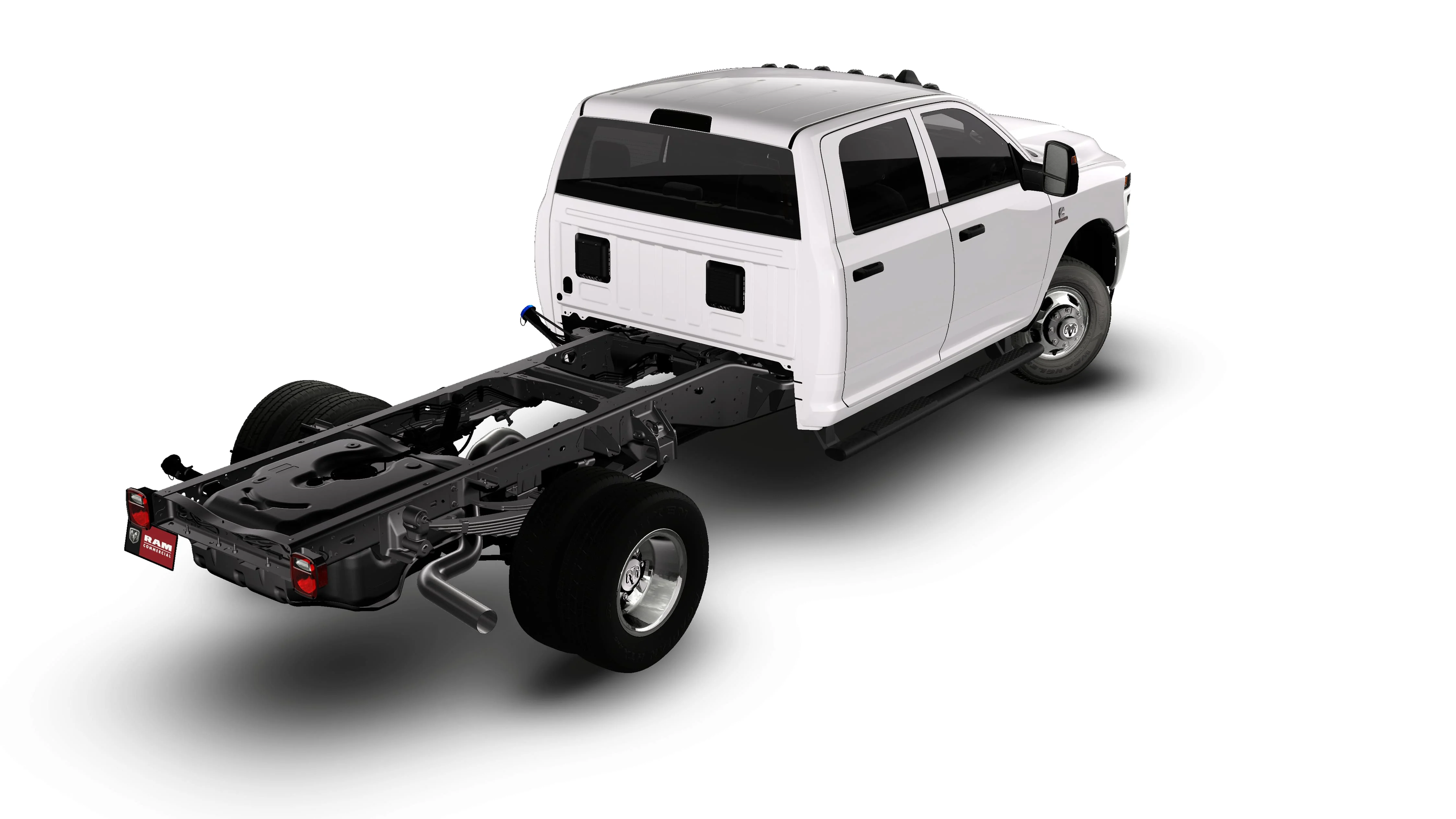 New 2026 Bright White Clear-Coat Exterior Paint RAM TRADESMAN image 2