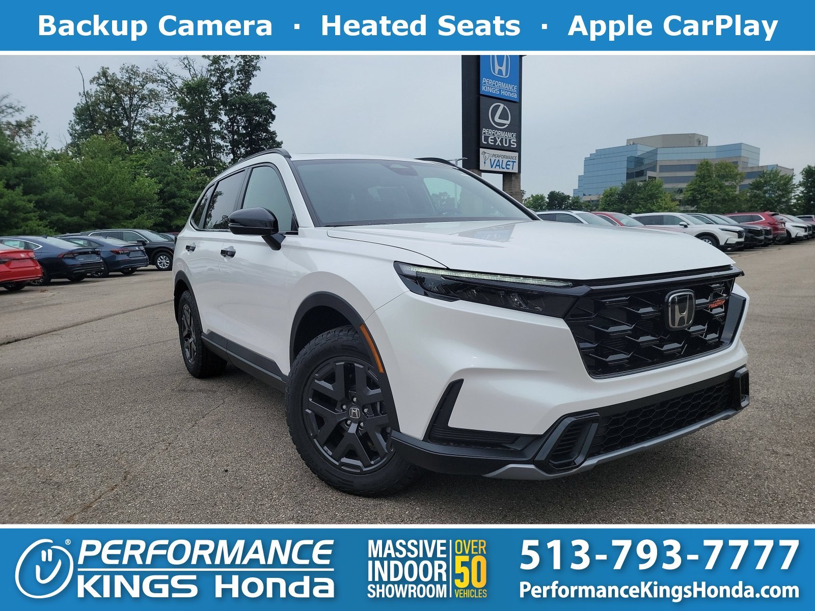 New 2026 Platinum White Pearl Honda TrailSport image 1