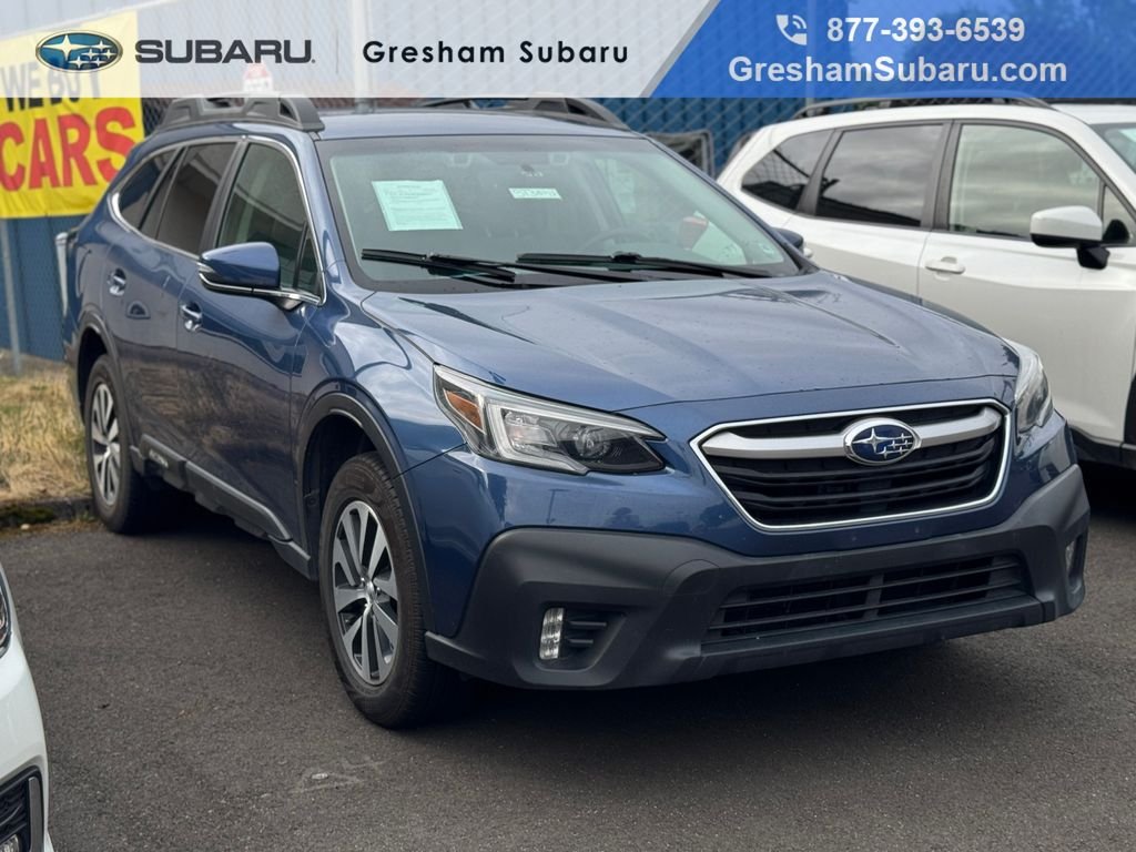 Used 2021 Abyss Blue Pearl Subaru Premium image 1