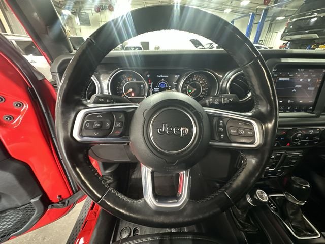 Certified Used 2021 Firecracker Red Clearcoat Jeep Unlimited Sahara Altitude image 15