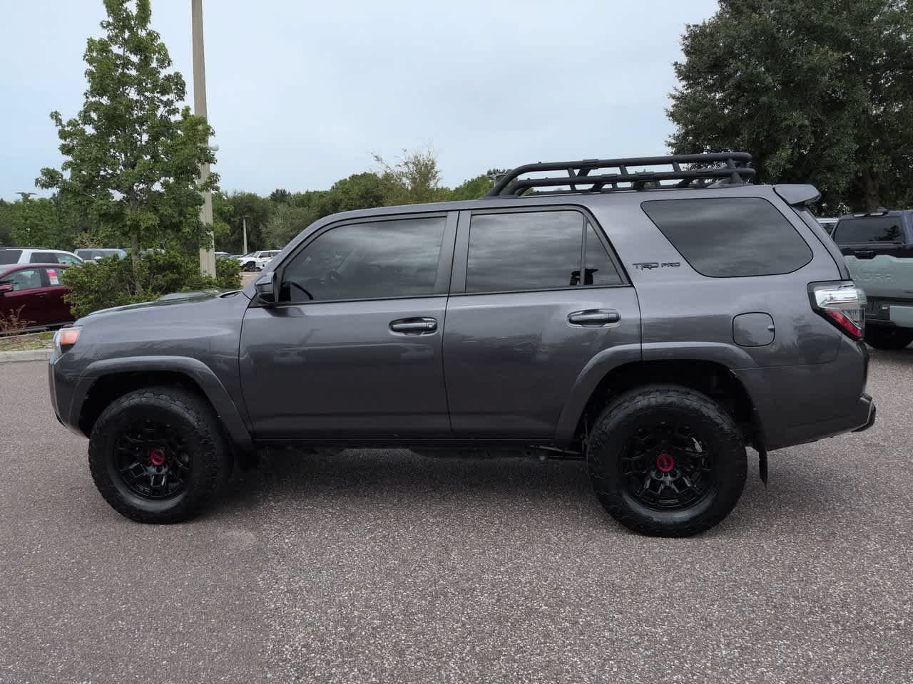 Certified Used 2022 Magnetic Gray Metallic Toyota TRD Pro image 3