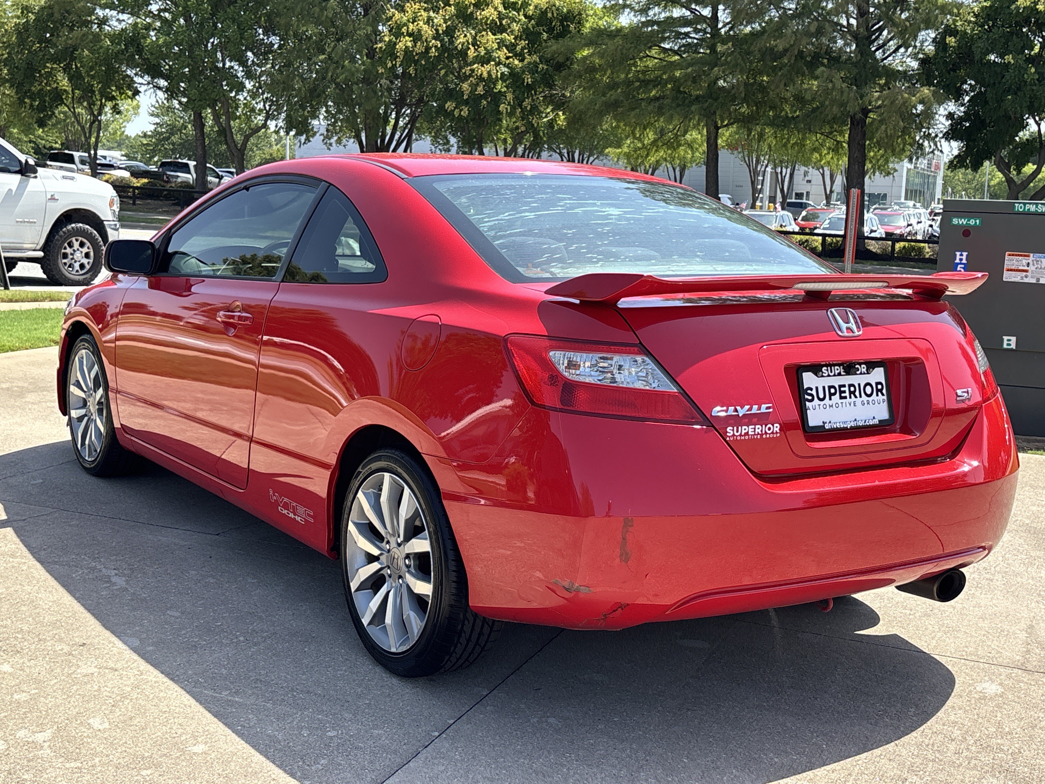 Used 2011 Rallye Red Honda 2Dr Manual Si image 9