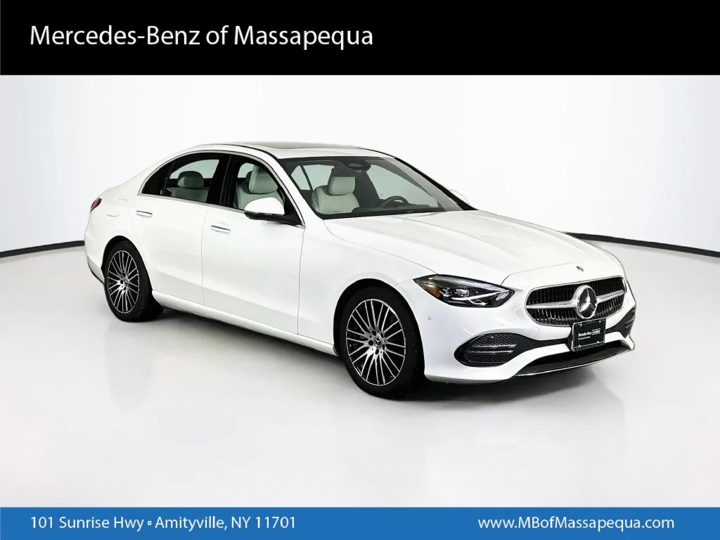 Used 2024 White Mercedes-Benz C 300 image 1