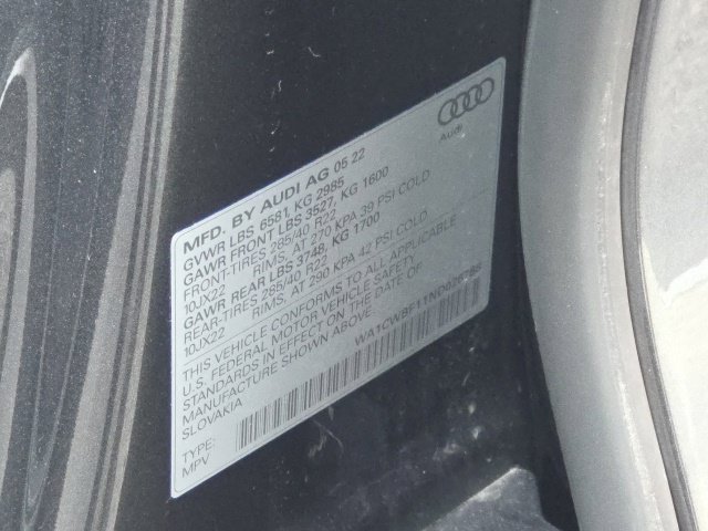 Used 2022 Gray Audi 4.0T Prestige image 33