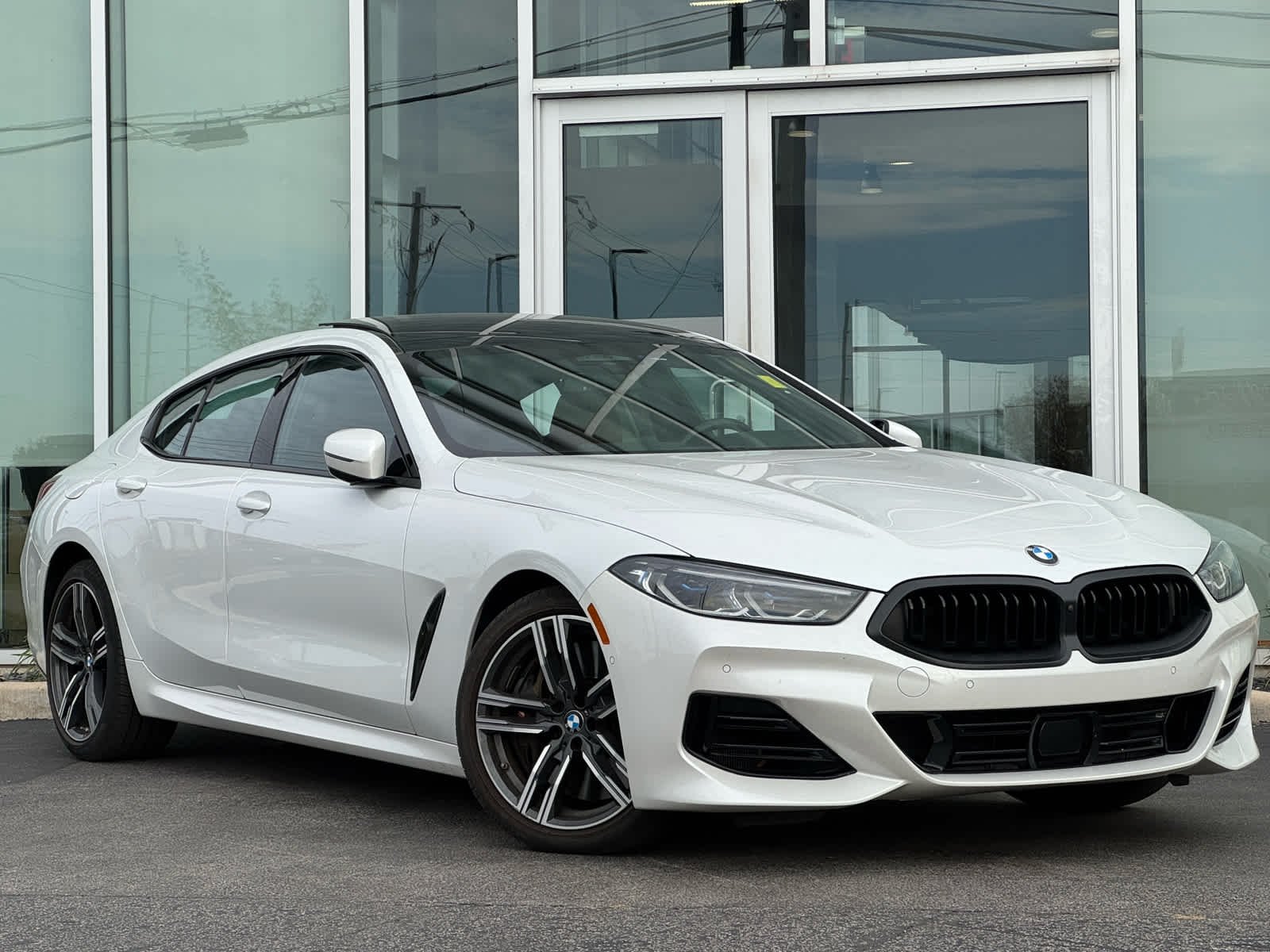Used 2024 Mineral White Metallic BMW 840i image 1