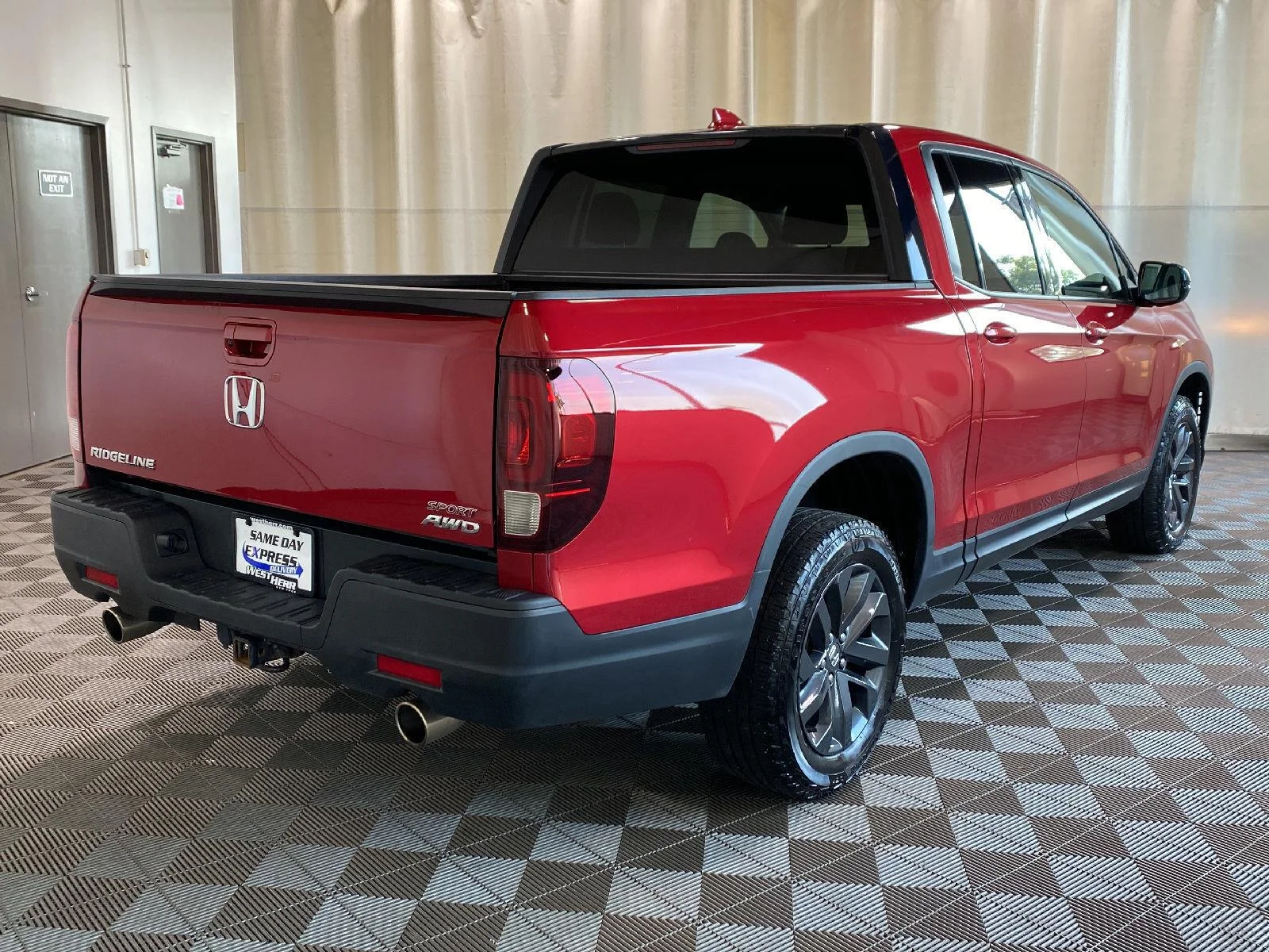 Used 2023 Radiant Red Metallic II Honda Sport image 3