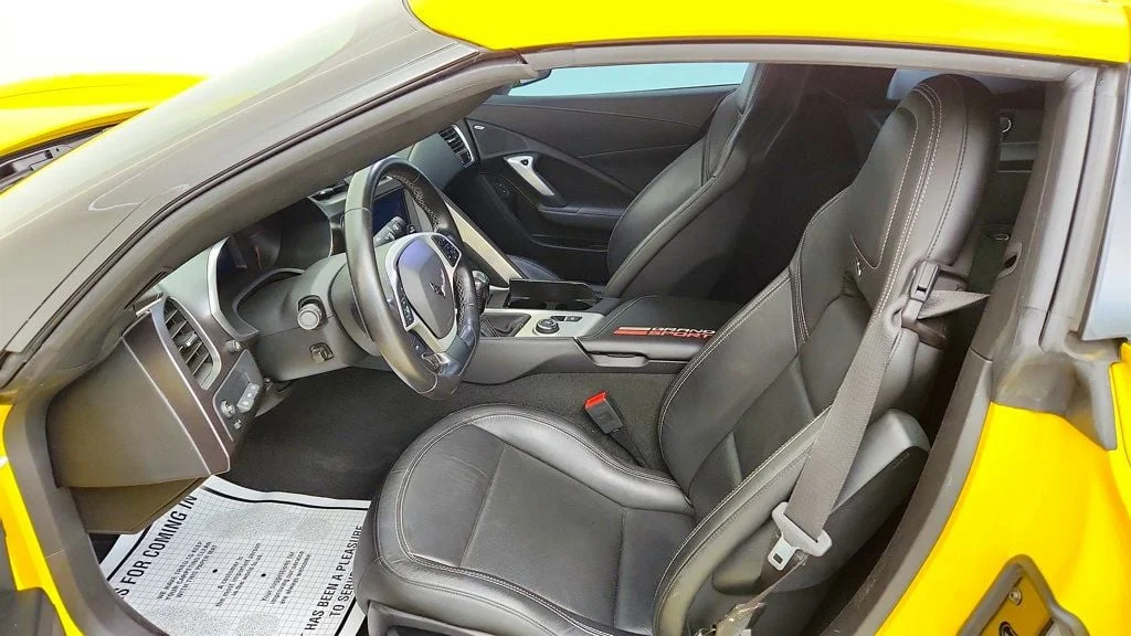 Used 2019 Corvette Racing Yellow Tintcoat Chevrolet 2dr Grand Sport Coupe w/2LT& 7-Speed Manual image 19