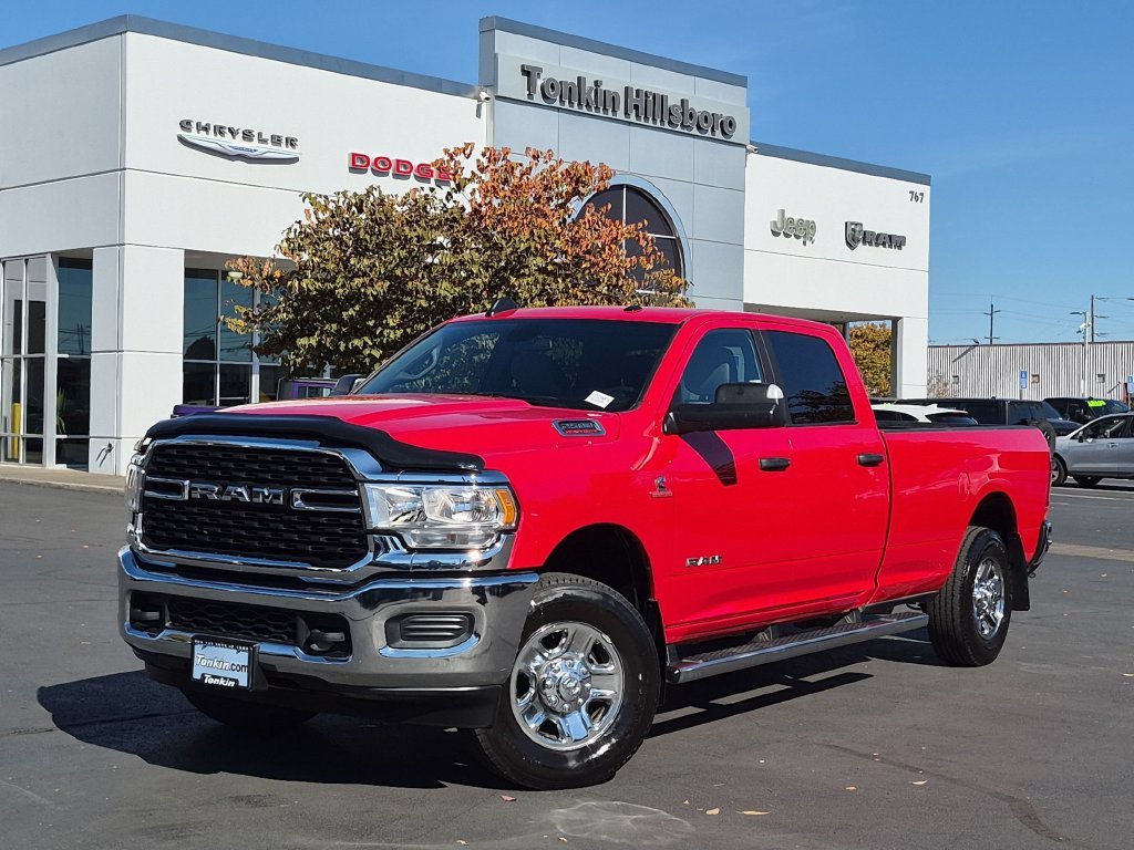 Used 2022 Flame Red Clearcoat Ram Big Horn image 2