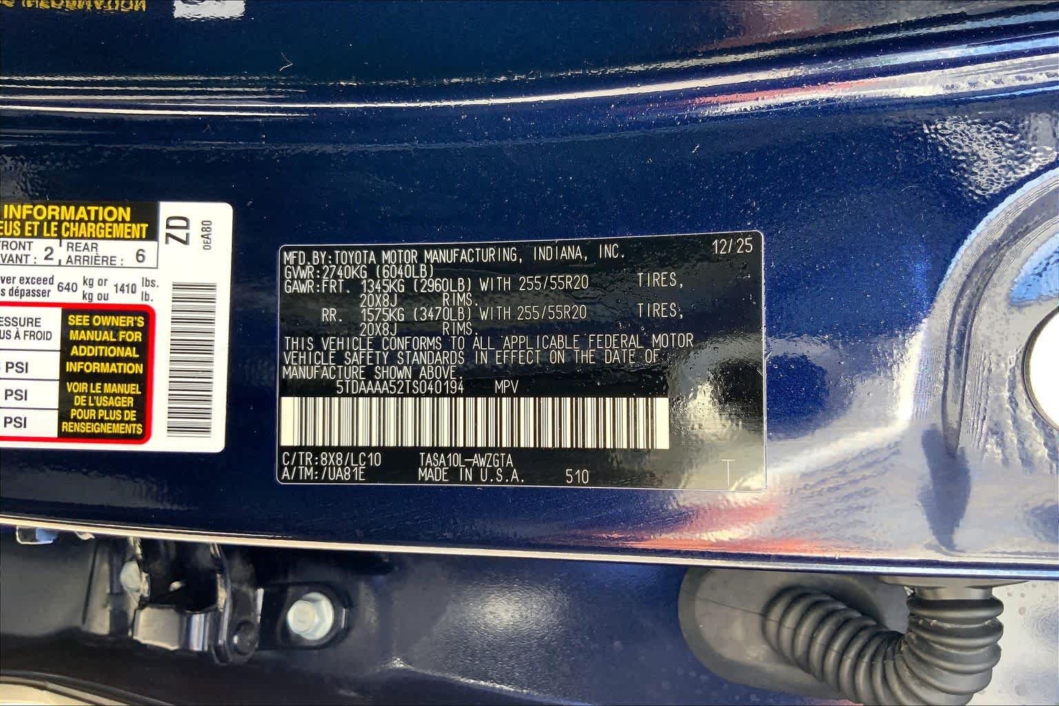 Certified Used 2026 Blueprint Toyota Limited image 36