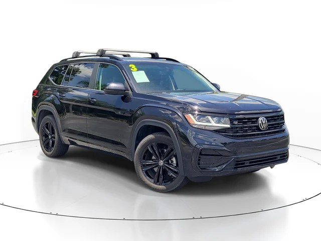 2023 Volkswagen Atlas 3.6L V6 SEL R-Line Black