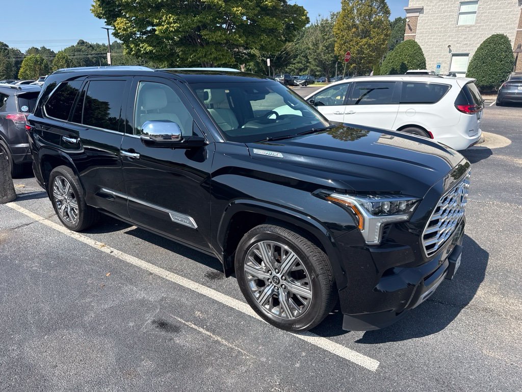 Used 2024 Black Toyota Capstone image 1