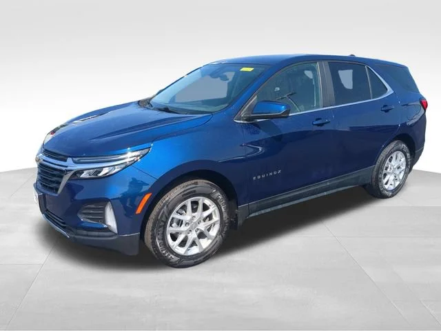 Used 2022 Blue Glow Metallic Chevrolet LT image 1